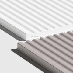 Шкаф-пенал SANCOS Snob R подвесной, Doha Soft 350х350х1650, PSNR35SM