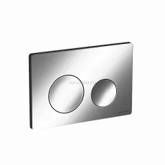 Кнопка смыва Balance, клавиши Circle, цвет хром матовый,CN12-001M