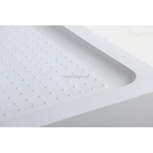 Душевой поддон акриловый 120х80 левосторонний BelBagno TRAY-BB-RH-120/80-550-15-W-L с сифоном
