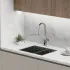 Смеситель для кухни Sancos Grand с вытяжным изливом, цвет нержавеющая сталь, SC4002BNG