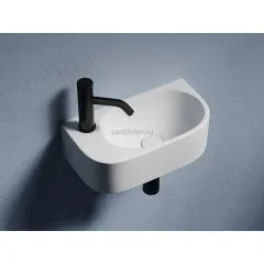 Умывальник CERAMICANOVA Element подвесной прямоугольный (чаша справа, отверстие под смеситель слева) CN6066R