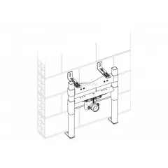 Инсталляция BelBagno для подвесного биде BB024-BD с крепежём