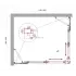 Душевой уголок LUCE-AH-22-120/100-P-Cr