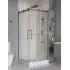 Душевой уголок BelBagno MARINO-2-A-2-90-C-GM 90х90см профиль оружейная сталь, стекло прозрачное