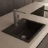 Кухонная мойка ABBER Quarz AQ2902B черная