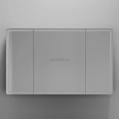 Зеркальный шкаф SANCOS Mirror 1190x150х740 мм, с LED подсветкой, MI120EG