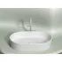 Умывальник CERAMICANOVA Element чаша накладная овальная (цвет Белый Матовый) CN6048MW
