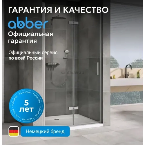 Душевая дверь ABBER Zart AG08100P