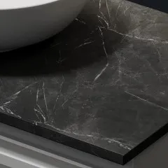Столешница для ванной комнаты SANCOS 1000х460 без отверстия под смеситель, цвет black sky, артикул TT100A1, TT100A1