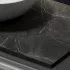 Столешница для ванной комнаты SANCOS 1000х460 без отверстия под смеситель, цвет black sky, артикул TT100A1, TT100A1