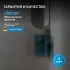 Раковина подвесная прозрачная угловая ABBER Kristall AT2705Aquamarin бирюзовая