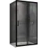 Душевой уголок ABBER Schwarzer Diamant AG30180B-S50B