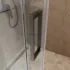 Душевая дверь шириной 140см BelBagno SOFT_CLOSE-1-BF-1-140-C-GM профиль оружейная сталь, стекло прозрачное