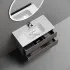 Тумба подвесная SANCOS Snob T 890х445х500, c двумя ящиками оснащенными доводчиками, Doha Soft,SNT90SM