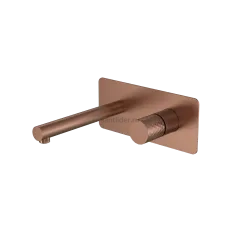 Смеситель STICK из стены BRUSHED BRONZE ручка DIAMOND
