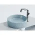 Умывальник CERAMICANOVA Element чаша накладная круглая (цвет Голубой Матовый) CN6057ML