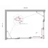 Душевой уголок LUCE-AH-22-150/110-C-Cr