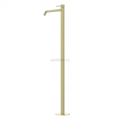 Смеситель ABBER Wasser Kreis 316 AF8140BG напольный для раковины, брашированное светлое золото