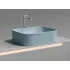 Умывальник CERAMICANOVA Element чаша накладная прямоугольная (цвет Голубой Матовый) CN6052ML
