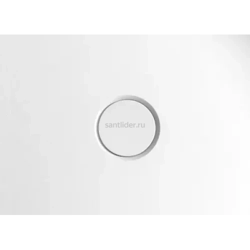 Накладка на слив ABBER AB0004 белая