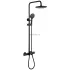 Душевая стойка ABBER Thermostat AF8516B с термостатом и изливом, черная матовая, Почему душевая стойка ABBER Thermostat AF8516B - лучший выбор?