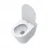 Унитаз приставной безободковый с сиденьем и смывом TORNADO BelBagno FLAY-TOR BB1003CB-TOR/SC