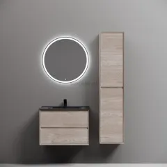 Тумба подвесная SANCOS Marmi 2.0 690х445х520 с двумя ящиками оснащенными доводчиками скрытого монтажа, дуб галифакс натуральный, MR2.070EG
