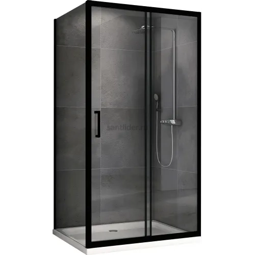 Душевой уголок ABBER Schwarzer Diamant AG30140B-S70B