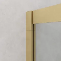 Душевой уголок Cezares RELAX-304-RH-2-120/90-C-BORO, 120х90х200, профиль брашированное золото, прозрачное стекло