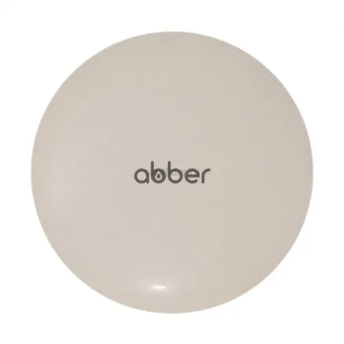 Накладка на слив для раковины ABBER AC0014MBE светло-бежевая матовая, керамика