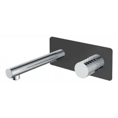 Смеситель STICK из стены BLACK DIAMOND CHROME