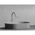 Умывальник CERAMICANOVA Element чаша накладная овальная (цвет Антрацит Матовый) CN6048MH