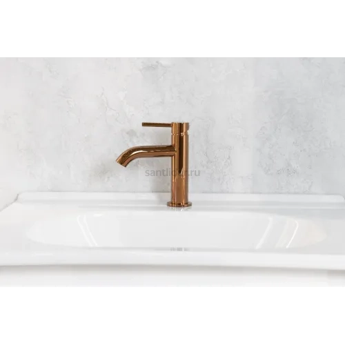 Смеситель ABBER Wasser Kreis AF8110RG для раковины, розовое золото