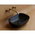 Умывальник CERAMICANOVA Element чаша накладная прямоугольная (цвет Чёрный Матовый) CN6009MB