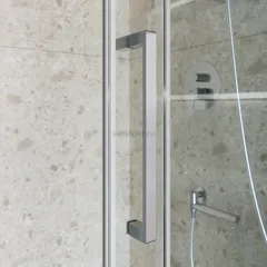 Душевой уголок BelBagno MARINO-2-AH-1-120/90-C-CR 120х90см профиль хром, стекло прозрачное