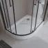 Душевой поддон акриловый 120х80 правосторонний BelBagno TRAY-BB-RH-120/80-550-15-W-R с сифоном