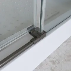 Душевой уголок 120х90см BelBagno MARINO-2-AH-2-120/90-C-GM профиль оружейная сталь, стекло прозрачное