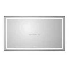 Зеркало BelBagno SPC-KRAFT-1400-800-LED-TCH-WARM-NERO