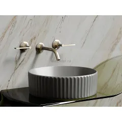 Умывальник CERAMICANOVA Element чаша накладная круглая (цвет Антрацит Матовый) CN6057MH