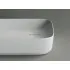 Умывальник CERAMICANOVA Element чаша накладная прямоугольная с керамической накладкой на сливное отверстие CN5021