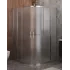 Душевой уголок Cezares MOLVENO-R-22-80+20-P-Cr, 100х100х195, профиль хром, стекло Punto матовое