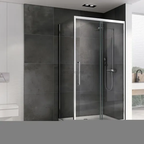 Душевой уголок ABBER Schwarzer Diamant AG30110H-S100