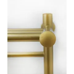 Полотенцесушитель электрический с/т Comfysan Luce EC-10 100/50 с полкой, MAT GOLD RAL