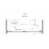 Душевая дверь шириной 120см BelBagno SOFT_CLOSE-1-BF-1-120-C-Cr профиль хром, стекло прозрачное