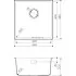 Мойка Omoikiri Tadzava 44-U-IN Quadro 44х44см нержавеющая сталь