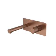 Смеситель STICK из стены BRUSHED BRONZE ручка SPIRALE