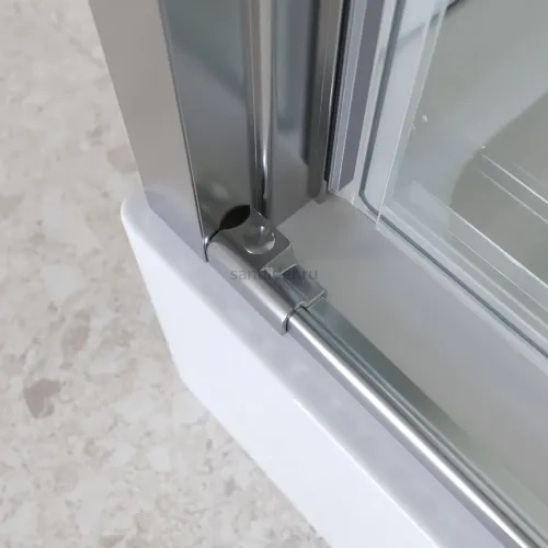 Душевой уголок BelBagno MARINO-2-AH-1-140/100-C-CR 140х100см профиль хром, стекло прозрачное