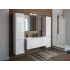 Тумба с раковиной подвесная 1 длинный ящик Dallas Luxe 100 Эстет 0253954677