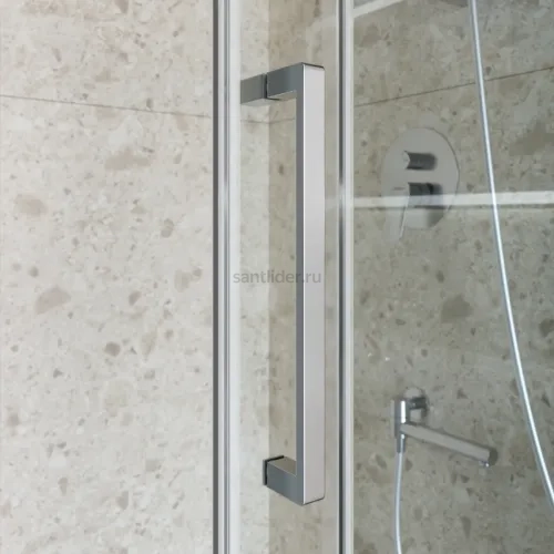 Душевой уголок BelBagno MARINO-2-AH-1-120/100-C-CR 120х100см профиль хром, стекло прозрачное