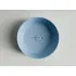 Умывальник CERAMICANOVA Element чаша накладная круглая (цвет Голубой Матовый) CN6022ML